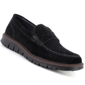 Alpine Swiss Mateo Mens Suede Penny Loafers Italian Dress Casual Slip On Shoes